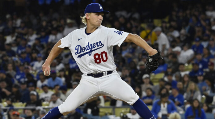 Dodgers RHP Emmet Sheehan Undergoes Tommy John Surgery Los Angeles Dodgers starting pitcher Emmet Sheehan in June 2023