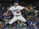 Los Angeles Dodgers starting pitcher Emmet Sheehan in June 2023