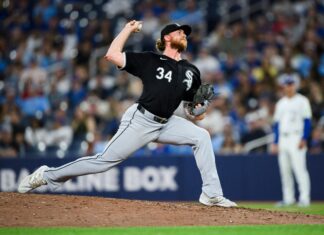 Chicago White Sox pitcher Michael Kopech in May 2024