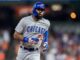 Jason Heyward with the Chicago Cubs in 2019.