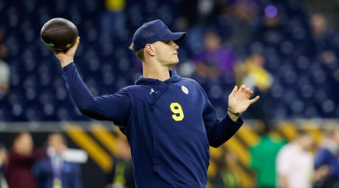 Vikings’ McCarthy Set to Undergo Knee Surgery J.J. McCarthy with the Michigan Wolverines in January 2024