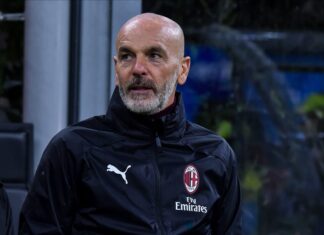 Stefano Pioli with AC Milan in 2019