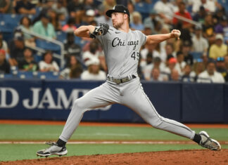 Chicago White Sox reliever Garrett Crochet in August 2021