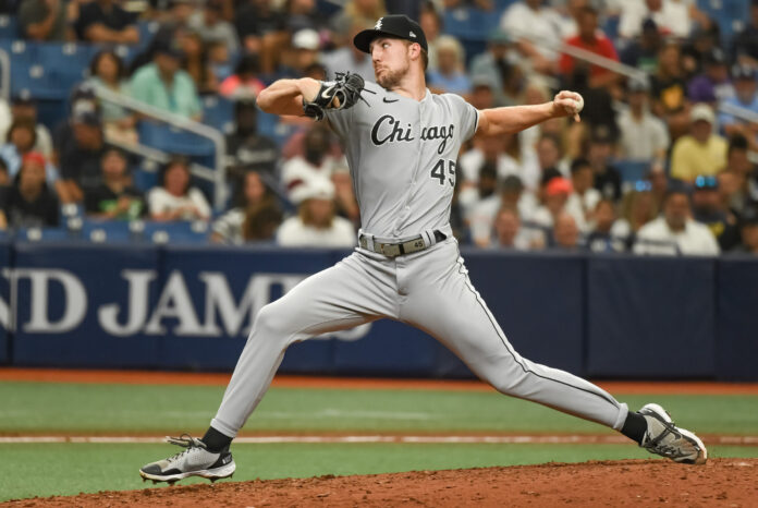 Chicago White Sox reliever Garrett Crochet in August 2021