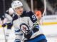Winnipeg Jets Agree to a 2-Year Deal With Holdout FW Cole Perfetti Winnipeg Jets' Cole Perfetti in October 2021