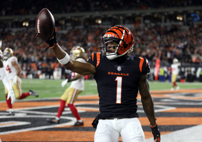 Cincinnati Bengals wide receiver JaMarr Chase in December 2021