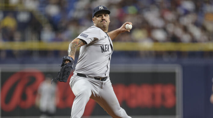 New York Yankees pitcher Nestor Cortes in July 2024