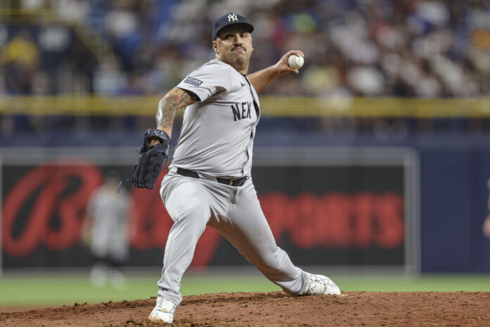 New York Yankees pitcher Nestor Cortes in July 2024