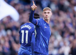 Cole Palmer with Chelsea in September 2024