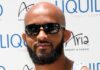 Demetrious Johnson at the UFC International Fight Week Pool Party in July 2015