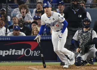 Los Angeles Dodgers Freddie Freeman in October 2024