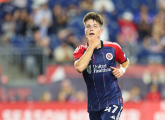 Esmir Bajraktarevic with New England Revolution in September 2024
