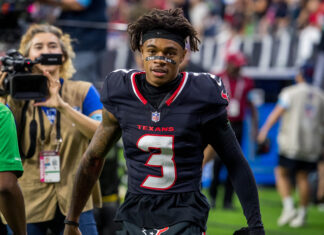 Houston Texans wide receiver Tank Dell in December 2024